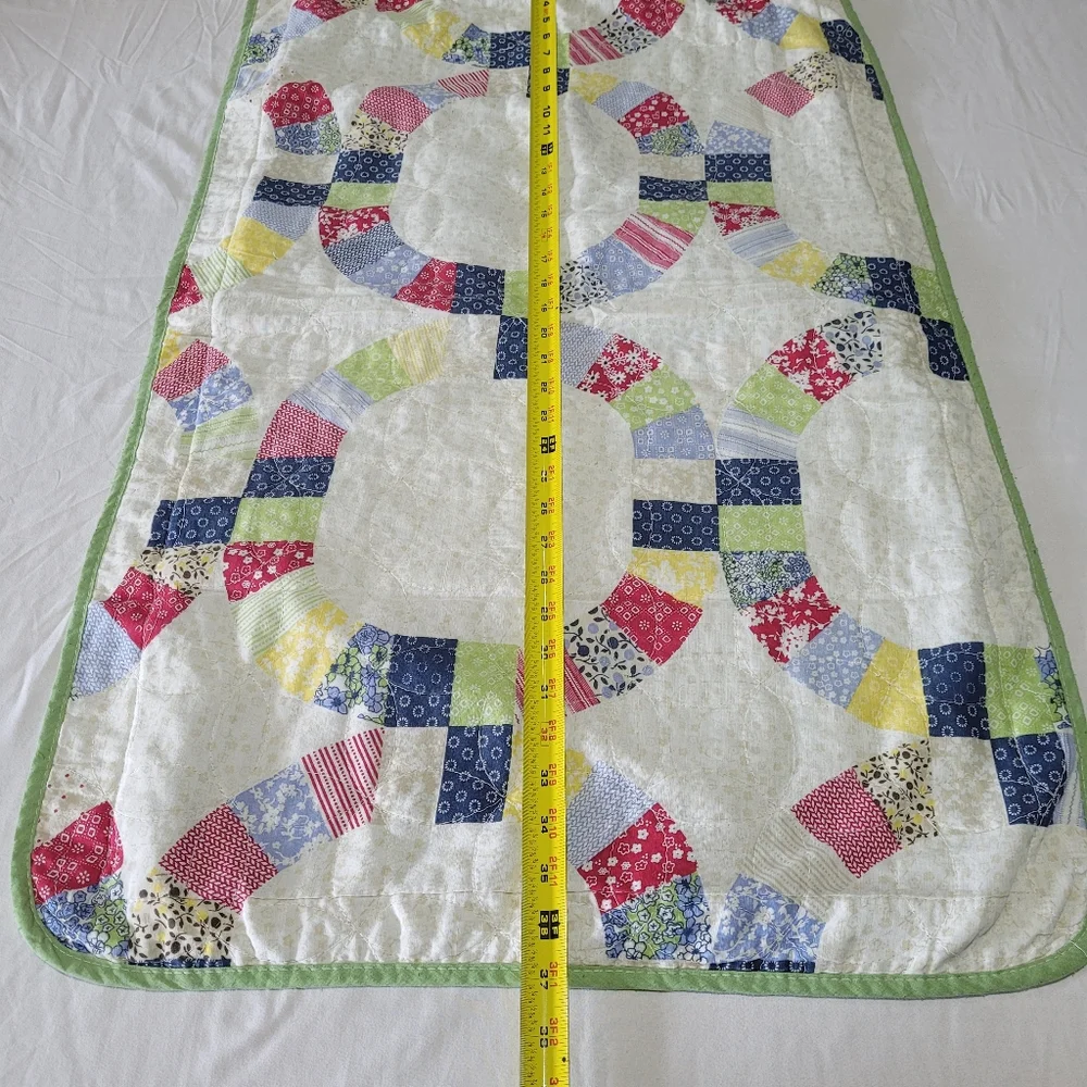 King Size Quilt Pillowcase Country Pillow Cover Prairie Cottage Vintage Quilted
